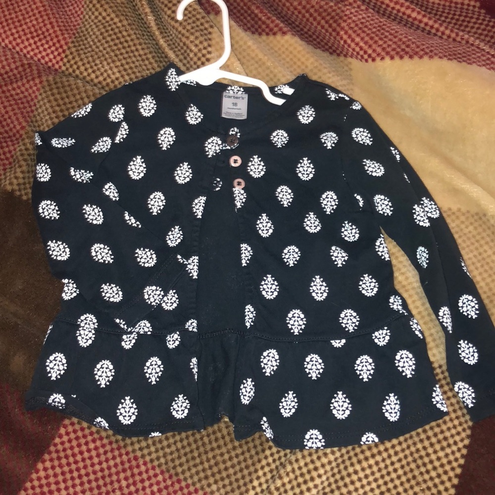 black & white cardigan